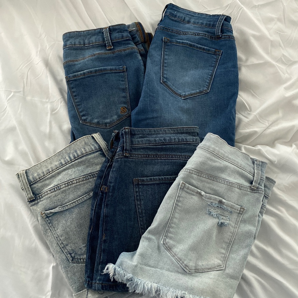 Size 7 Bundle of Jeans and Shorts!